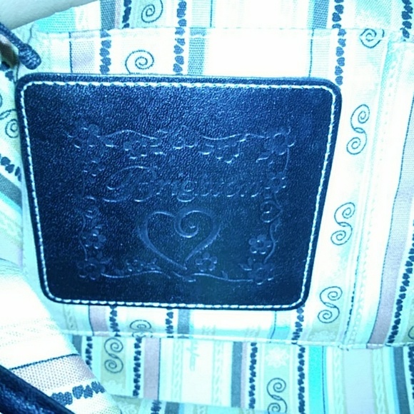 Small Black and Tan Brighton Purse - Picture 5 of 8